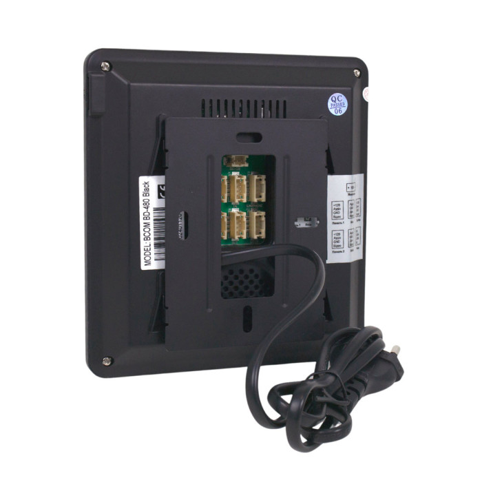 Комплект відеодомофона BCOM BD-480 Black Kit: відеодомофон 4