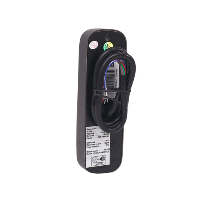 Комплект відеодомофона BCOM BD-480 Black Kit: відеодомофон 4