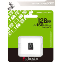 Карта пам`яті Kingston Canvas Select Plus Micro SDXC 128GB (150MB/s) Class 10