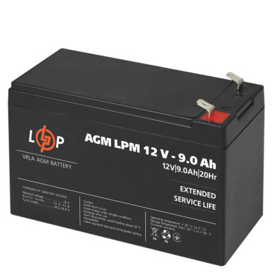 Акумулятор AGM LPM 12V- 9Ah