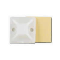 Майданчик самоклеючий під хомут 25х25 мм