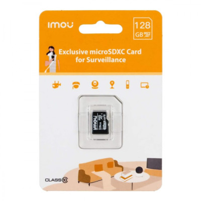 Карта пам`яті Micro SD Imou ST2-128-S1 128Gb