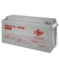 Акумулятор гелевий LPM-GL 12V - 150 Ah Акумулятор гелевий LPM-GL 12V - 150 Ah