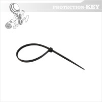 Ремінці затяжні (стяжки) 150*2,5 (100шт.) чорні Ремінці затяжні (стяжки) 150*2,5 (100шт.) чорні