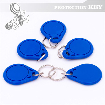 Брелок з кодом сумісний з Mifare plus EV2 2k 7B плоский