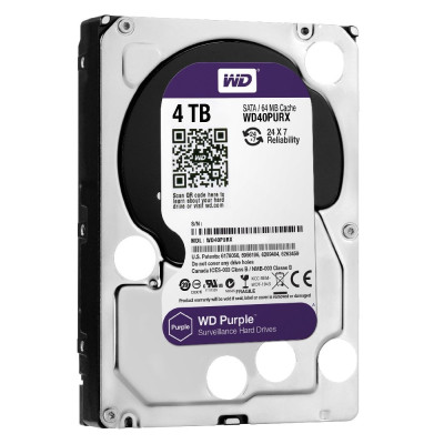 Жорсткий диск Western Digital 4000GB (WD40PURX) Purple