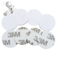 Самоклейка з кодом сумісна з Mifare 1K Ø25мм