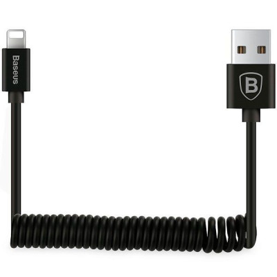 Кабель Baseus еластичний USB 1,8A, 1,6м. для iPhone, iPad