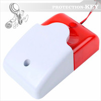 Оповіщувач світлозвуковий (сирена) LD-95 Red