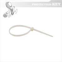 Ремінці затяжні (стяжки) 150*2,5 (100шт.) білі Ремінці затяжні (стяжки) 150*2,5 (100шт.) білі