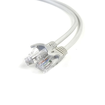 Патч-корд литий UTP RJ45 кат. 5Е 2 м (сірий)