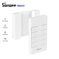 Пульт дистанційного керування SONOFF RM433 на 433 МГц з батарейкою
