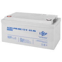 Акумулятор мультигелевий AGM LPM-MG 12V - 65 Ah Акумулятор мультигелевий AGM LPM-MG 12V - 65 Ah