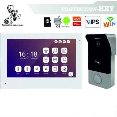 Комплект відеодомофонa 95703+94236-2K