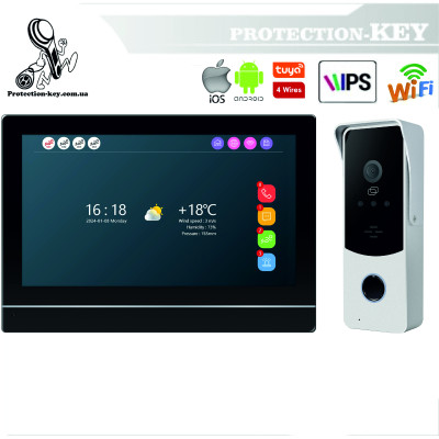 Комплект відеодомофонa 95710T+942 35-2MP