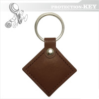 Брелок-заготовка сумісна з Mifare ZERO Шкіра Ромб Брелок-заготовка сумісна з Mifare ZERO Шкіра Ромб