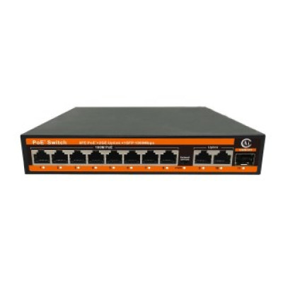 Комутатор мережевий  PoE Able- AP0821G