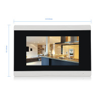 Відеодомофон IP PK710 Silver