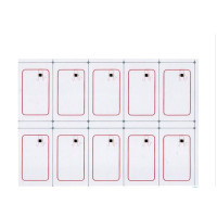 Inlay  сумісний з  Mifare Ultralight EV1   (10 чіпів на листі  A4)