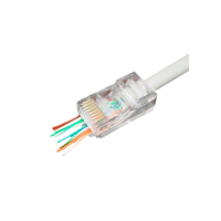 Коннектор наскрізний RJ45 Cat.5E Коннектор наскрізний RJ45 Cat.5E