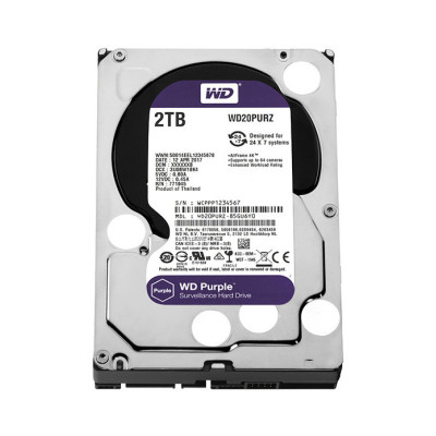 Жорсткий диск Western Digital 2000GB (WD20PURZ) Purple