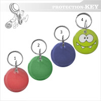 Epoxy-брелок з кодом сумісний з Mifare 1k круглі