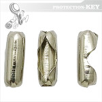 Замок-з'єднувач для кулькового ланцюжка 2.4 мм