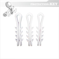 Зажим-дюбель ялинка, діаметр 6*40мм. 100шт.