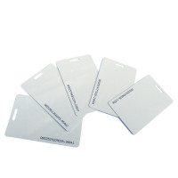 Карта з кодом TK4100 ISO (тонка) з отвором Карта з кодом TK4100 ISO (тонка) з отвором