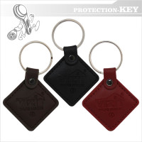 Брелок-заготовка для Vizit сумісна з Mifare ULtra Екошкіра