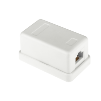 Розетка мережева (LP-112) 1-порт. RJ-45, кат.5e UTP