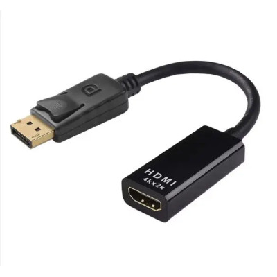 Перехідник конвертер DisplayPort (DP) -> HDMI 2K 4K