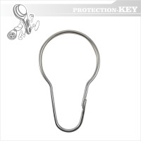 Карабін завідний 72 x 43 x 2 мм