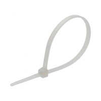 Ремінці затяжні (стяжки) нейлонові PROFIX 250*4 мм білі (100шт.) Ремінці затяжні (стяжки) нейлонові PROFIX 250*4 мм білі (100шт.)