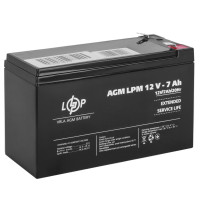 Акумулятор AGM LPM 12V- 7Ah