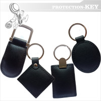 Брелок з кодом EM-Marin 125kHz Екошкіра  New для Vizit