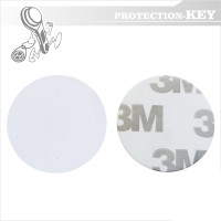 Самоклейка з кодом TK4100 Ø20мм