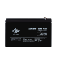 Тяговий свинцево-кислотний акумулятор LP 6-DZM-9 Ah Тяговий свинцево-кислотний акумулятор LP 6-DZM-9 Ah