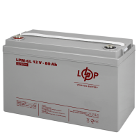Акумулятор гелевый LPM-GL 12V - 80 Ah