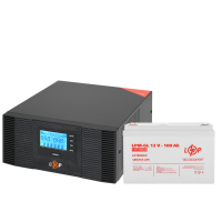 Комплект резервного живлення LP (LogicPower) ДБЖ + гелева батарея (UPS B1500 + АКБ GL 1200W) Комплект резервного живлення LP (LogicPower) ДБЖ + гелева батарея (UPS B1500 + АКБ GL 1200W)