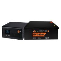 Комплект резервного живлення LP (LogicPower) ДБЖ + літієва (LiFePO4) батарея (UPS 1500VA + АКБ LiFePO4 2560W)