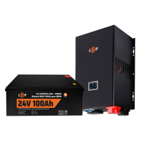 Комплект резервного живлення LP (LogicPower) ДБЖ + літієва (LiFePO4) батарея (UPS 3600VA + АКБ LiFePO4 2560W)