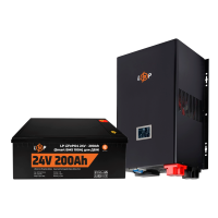 Комплект резервного живлення LP (LogicPower) ДБЖ + літієва (LiFePO4) батарея (UPS 3600VA + АКБ LiFePO4 5120W)