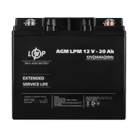 Акумулятор AGM LPM 12V-20 Ah під болт М5