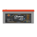 Акумулятор LP LiFePO4 25,6V - 160 Ah (4096Wh) (BMS 200A/100А) пластик LCD Smart BT
