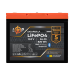 Акумулятор LP LiFePO4 12,8V - 64Ah (820Wh) (BMS 80A/64А) пластик Smart BT