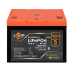 Акумулятор LP LiFePO4 12,8V - 64Ah (820Wh) (BMS 80A/64А) пластик Smart BT