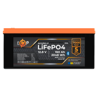 Акумулятор LP LiFePO4 12,8V - 160 Ah (2048Wh) (BMS 100A/80А) пластик Smart BT