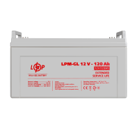 Акумулятор гелевий LPM-GL 12V - 120 Ah Акумулятор гелевий LPM-GL 12V - 120 Ah