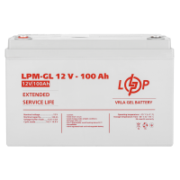 Акумулятор гелевий LPM-GL 12V - 100 Ah Акумулятор гелевий LPM-GL 12V - 100 Ah